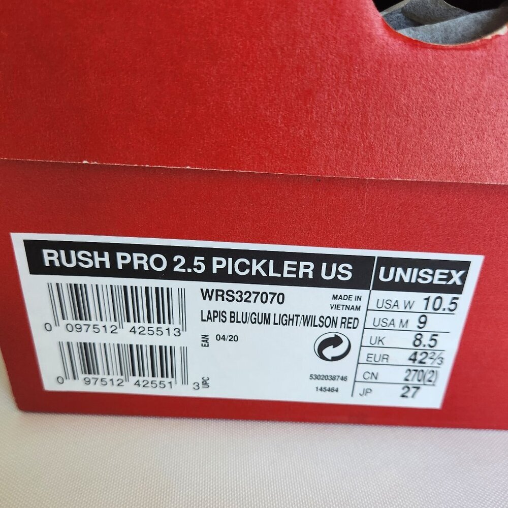 NWOT WILSON Rush Pro 2.5 Pickler US - Unisex - Picture 11 of 12